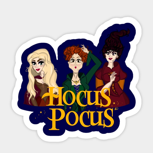 Hocus Pocus Sticker by Art_byKay